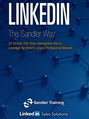 cover image of Linkedin the Sandler Way